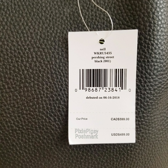 Kate Spade Nell Pershing Bow Shoulder Bag Tote - Picture 7 of 8